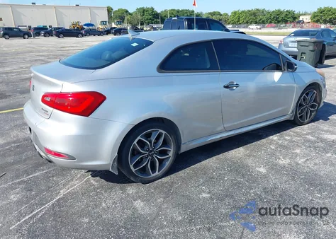 2014 Kia Forte Koup Sx from USA, damaged, VIN KNAFZ6A34E5253177